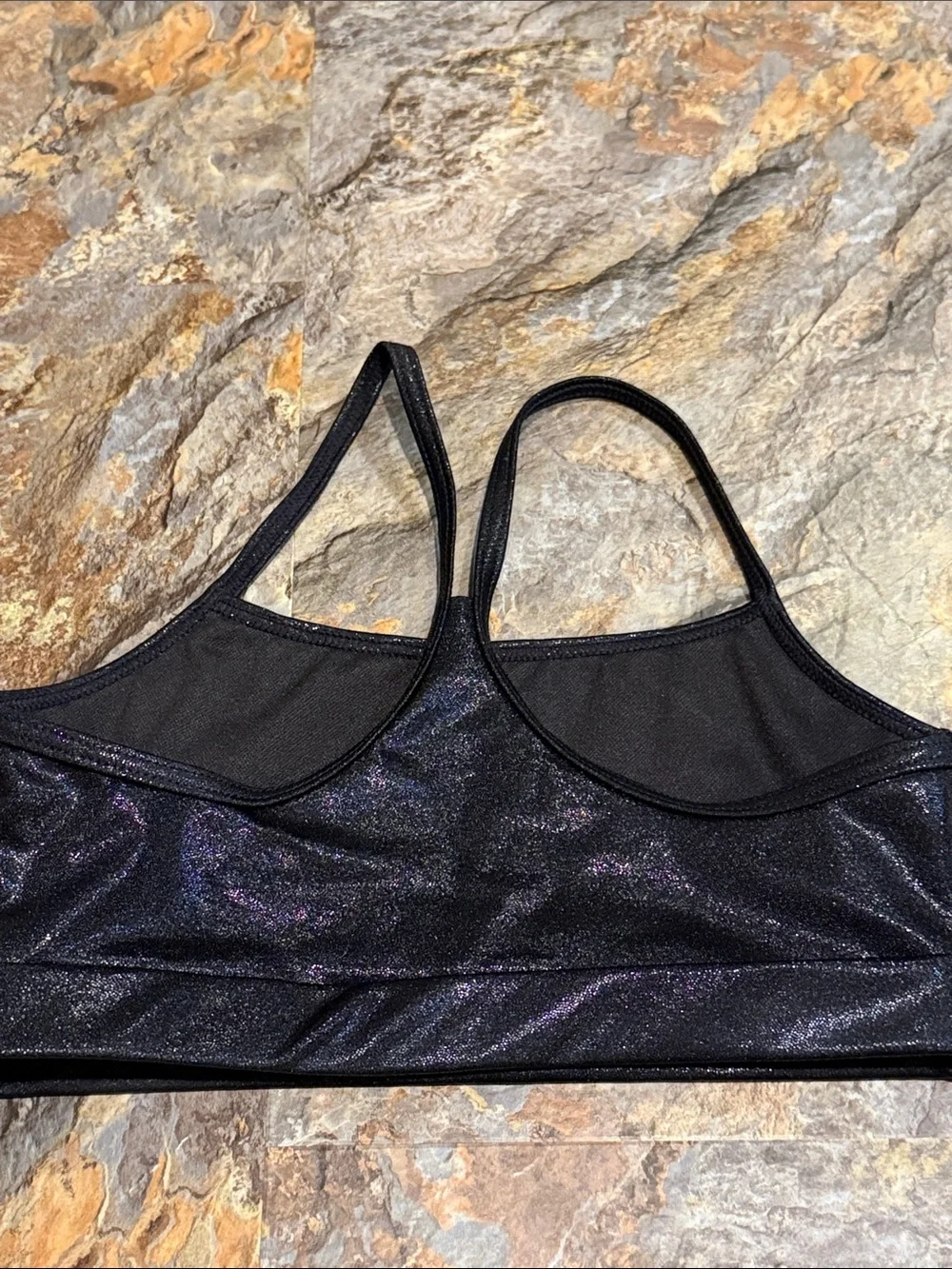 Girls racerback sports bra / dance tank top bra